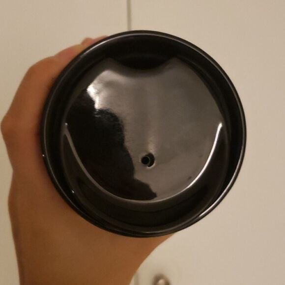 Starbucks 2015 Black Matte Studded Ceramic Hot Cup 10oz Tall - Picture 4 of 7